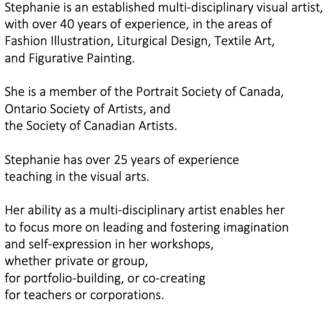 Stephanie Schirm Artist Biography